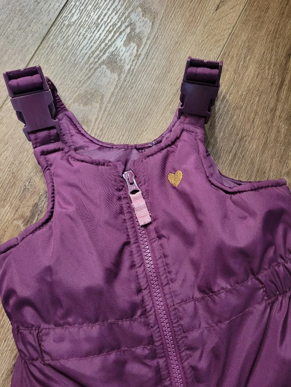 OshKosh B'gosh Purple Berry Insulated Snow Overalls